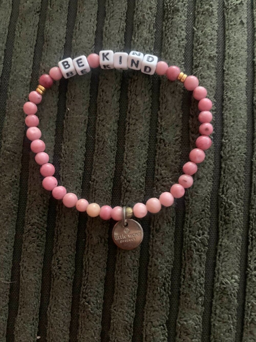 Little Words Project Bracelets: "Be Kind" & "I Am Enough"